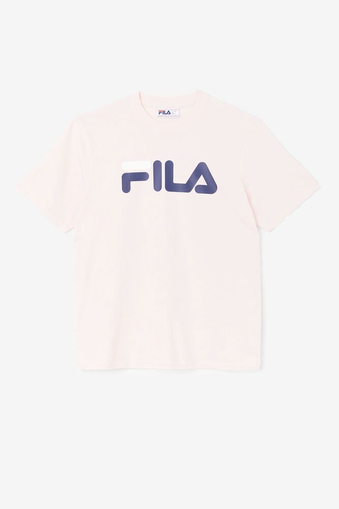 Fila T-Shirt Eagle Mens Pink - India GQB-418937